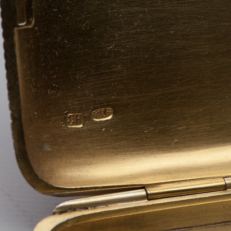 Russian cigarette-case with three sections — image 4