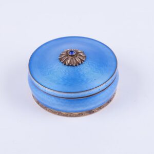 Russian imperial time silver box. — image 1
