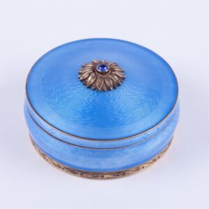 Russian imperial time silver box. — image 2