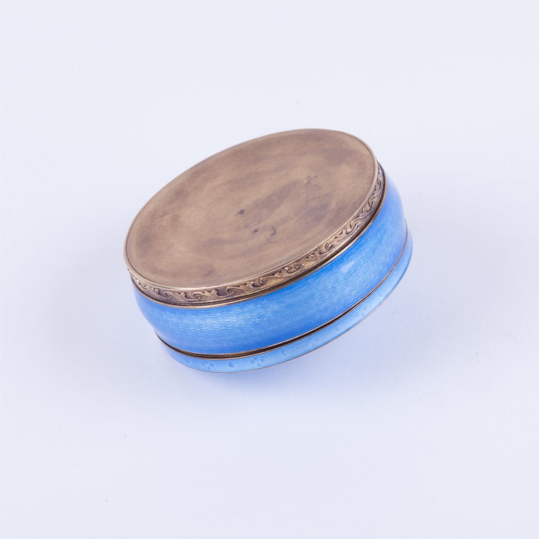 Russian imperial time silver box. — image 3