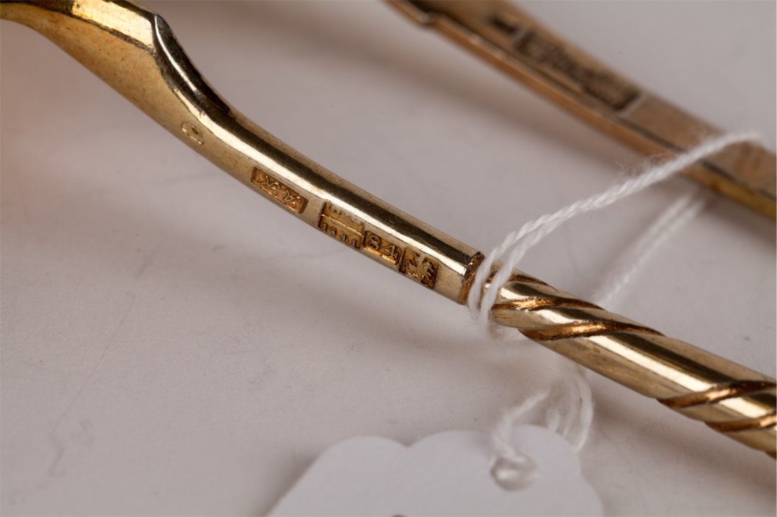Set of fork and spoon. 1840 yr. Moscow. — image 3