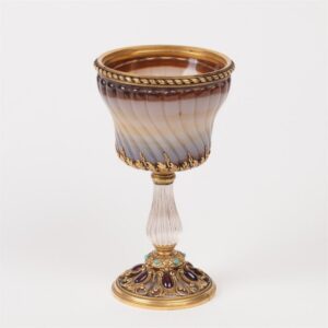 A glass of agate of master Berquin-Varangoz. — image 1