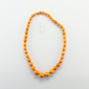 Antique Natural Baltic Amber Butterscotch necklace. — image 1
