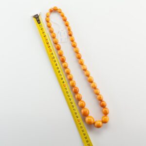 Antique Natural Baltic Amber Butterscotch necklace. — image 2
