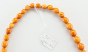 Antique Natural Baltic Amber Butterscotch necklace. — image 6