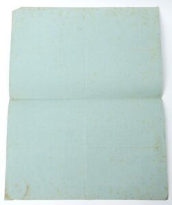 Card of admission. 1806 year. — image 4