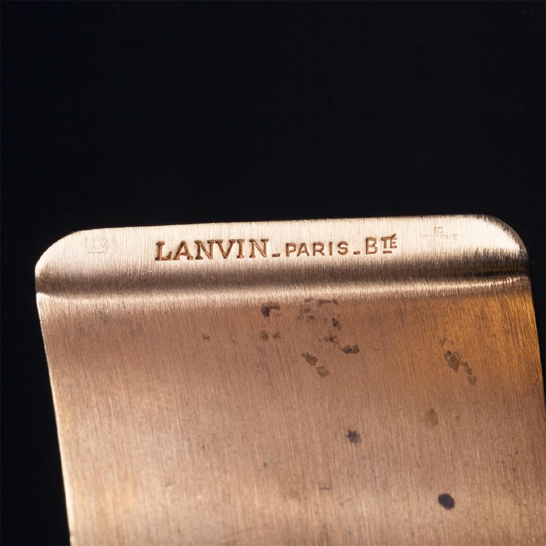 Lanvin mechanical gilt watches — image 4