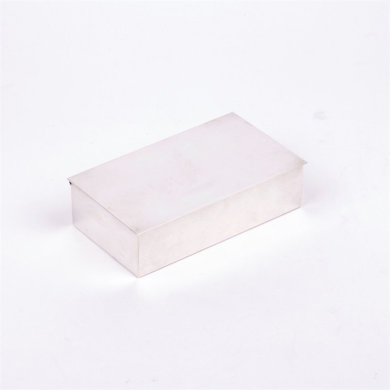 Silver cigarette box. Tiffany & Co. — image 1