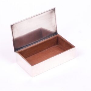 Silver cigarette box. Tiffany & Co. — image 3