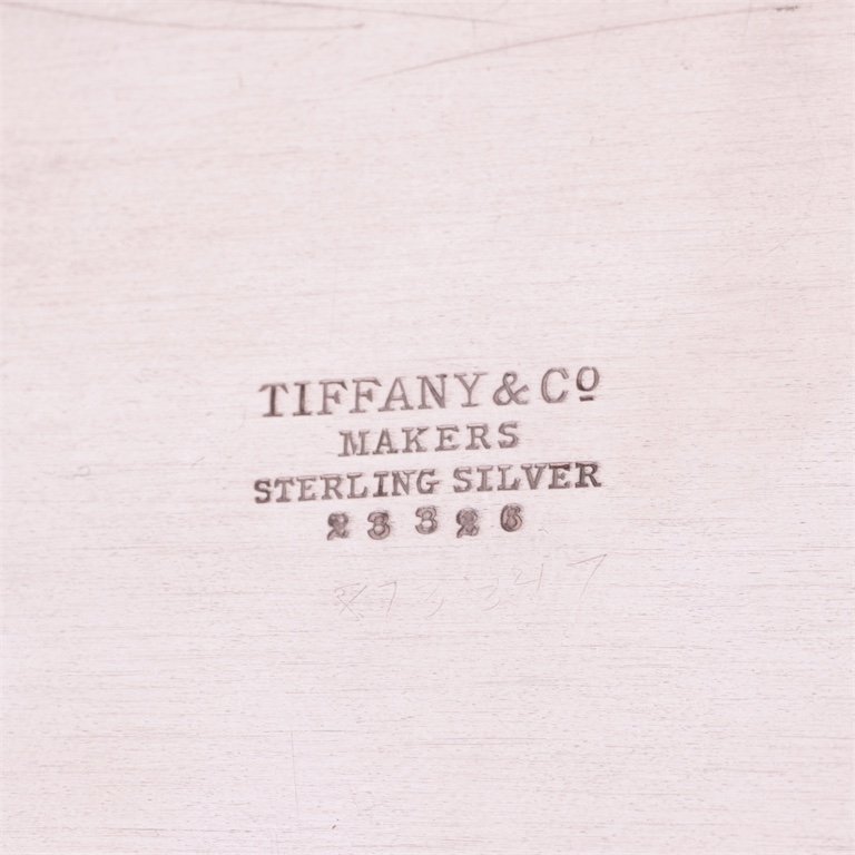 Silver cigarette box. Tiffany & Co. — image 5
