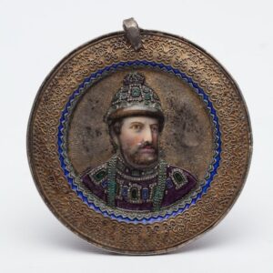Decorative plate “Tsar Mikhail Fedorovich Romanov” — image 1