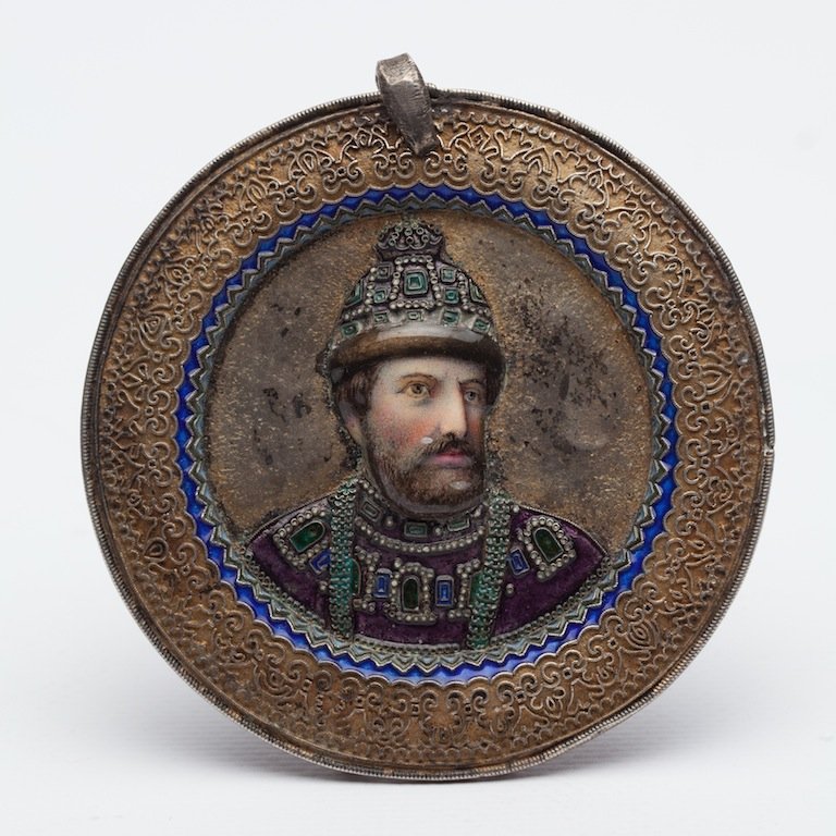 Decorative plate “Tsar Mikhail Fedorovich Romanov” — image 1