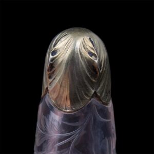 Russian engraved rock crystal flacon, K.Faberge — image 3