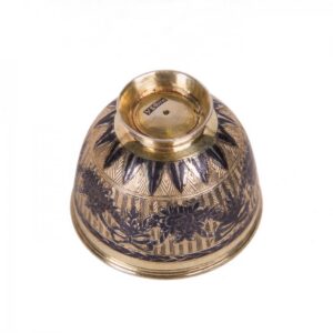 Russian engraved silver-gilt beaker — image 4