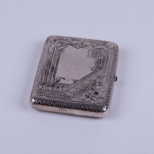 Russian niello cigarette case. — image 1