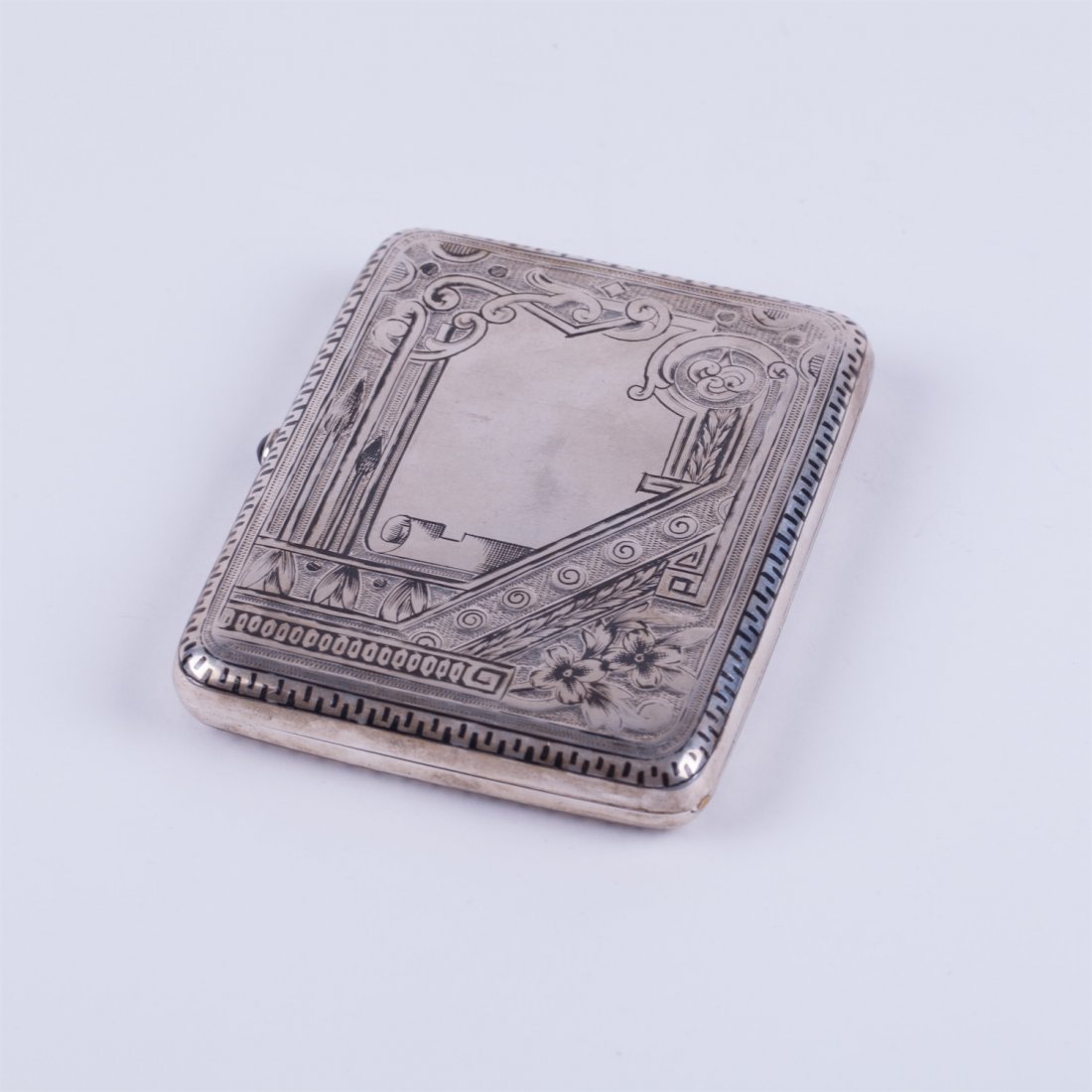 Russian niello cigarette case. — image 2
