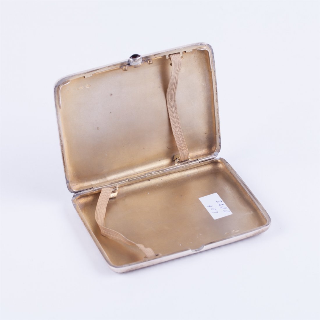 Russian niello cigarette case. — image 3