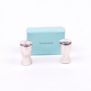 Silver set of saltcellar and peppercellar. Tiffany & — image 1