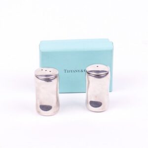 Silver set of saltcellar and peppercellar. Tiffany & — image 2