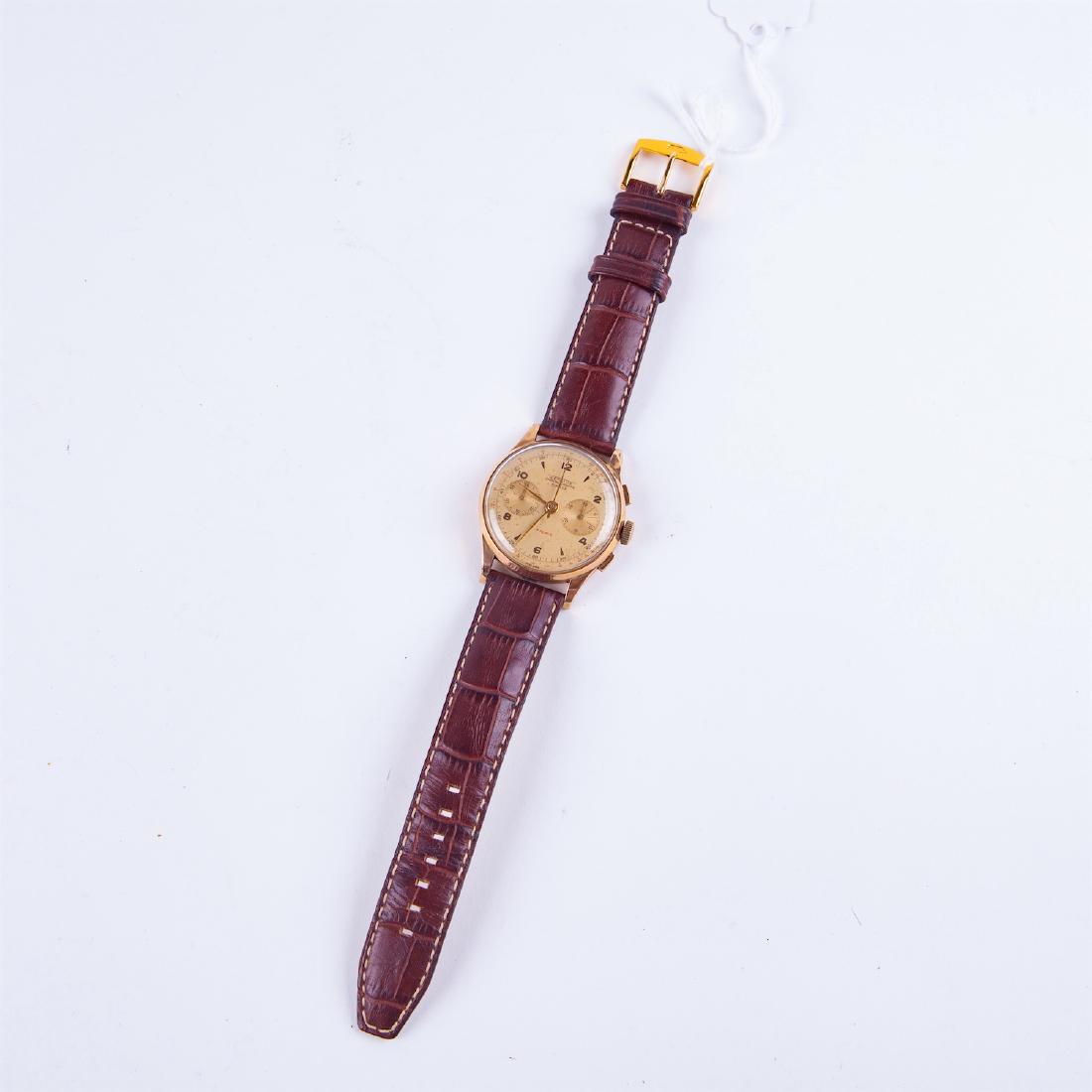 "Wemalux Chronographe Suisse" gold chronograph — image 4