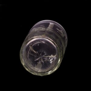 Grand engraved glass jewish beaker for Saturday wine — image 3