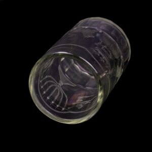 Grand engraved glass jewish beaker for Saturday wine — image 4