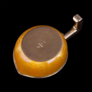 K. Faberge guilloche enamel kovsh — image 4