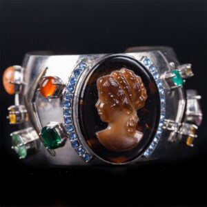 Marc Jacobs Cameo Cuff silver plated bracelet, 2010 — image 2
