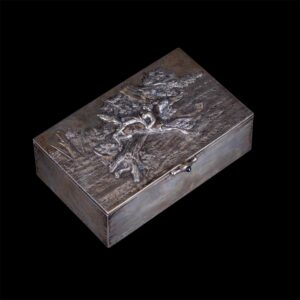 Russian cigar box with a fairytale scene — image 1