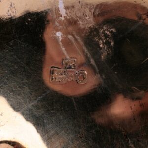 Silver salt cellar. Makers mark of Vasilii Semenov. — image 6