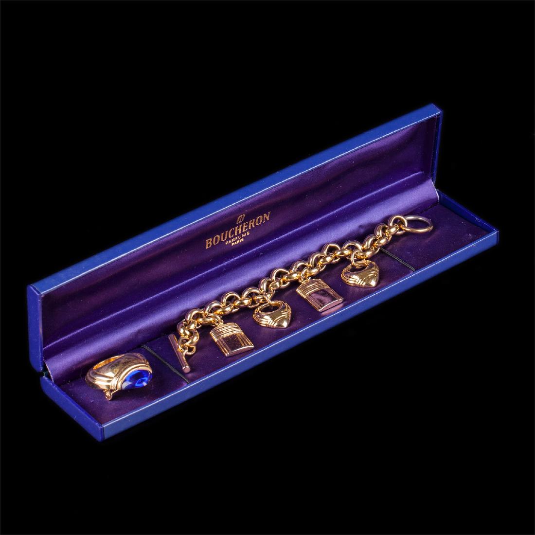 Boucheron bracelet and brooch — image 1