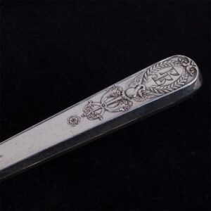 Faberge silver dessert serving set — image 3