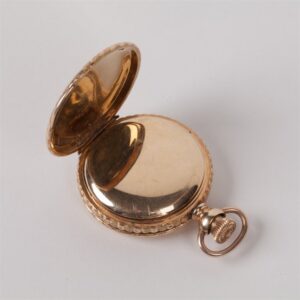 Gilded pocket watch "Elgin". — image 3