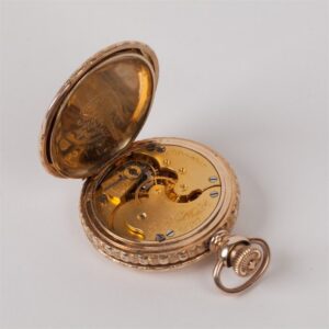 Gilded pocket watch "Elgin". — image 4