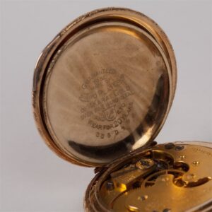 Gilded pocket watch "Elgin". — image 5