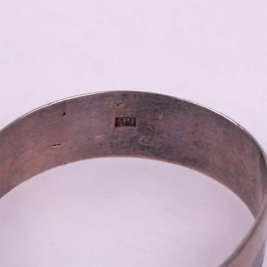 Silver bracelet with panoramic view of Velikii Ustug. — image 5