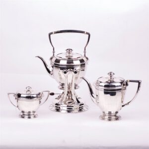 Silver teaset of 3 pieces. Tiffany & Co. — image 1