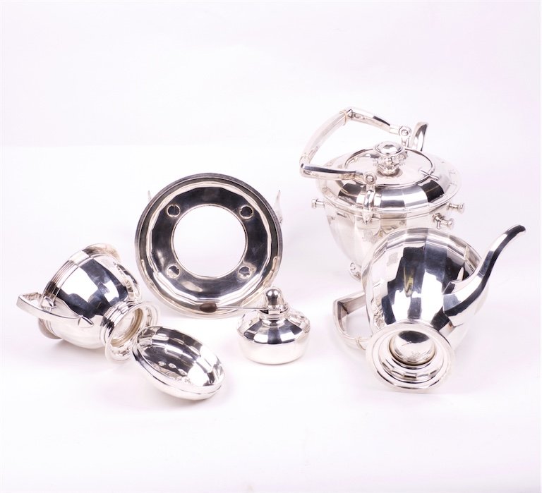 Silver teaset of 3 pieces. Tiffany & Co. — image 3