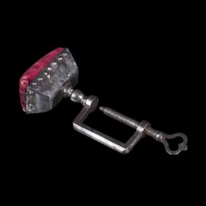 Russian steel tailoring holder with a pincushion — image 1