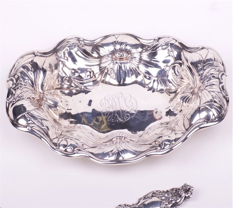 Silver spoon with deep dish. USA. — image 4