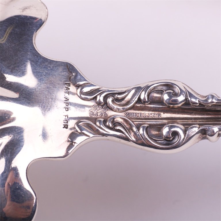 Silver spoon with deep dish. USA. — image 6
