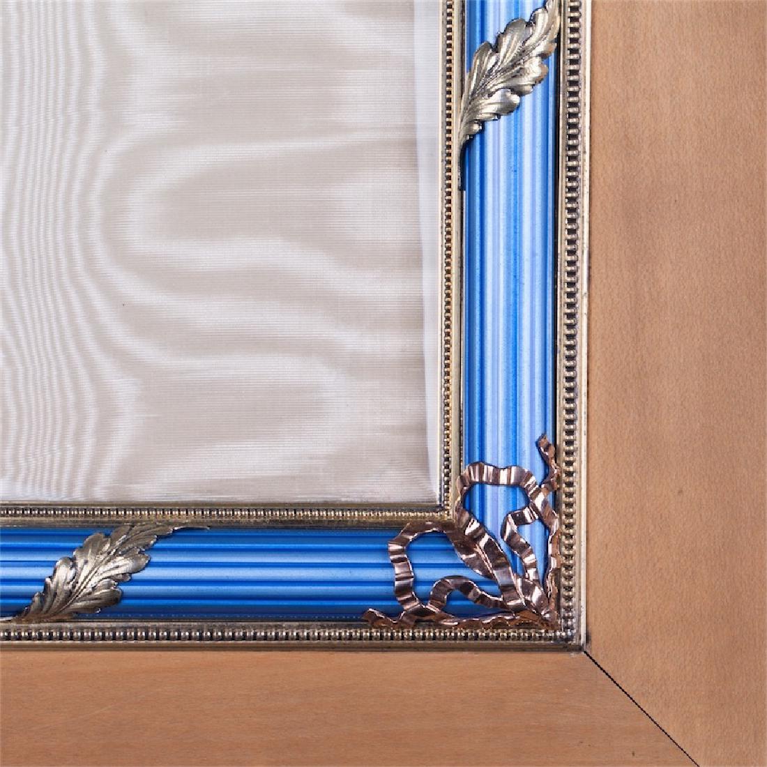 Grand presentation Faberge photo frame. Armfeldt — image 2