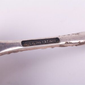 Silver spoon-kovsh. USA. — image 3