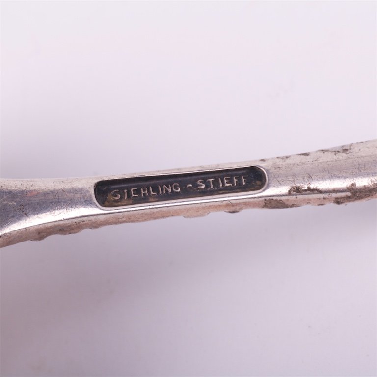 Silver spoon-kovsh. USA. — image 3