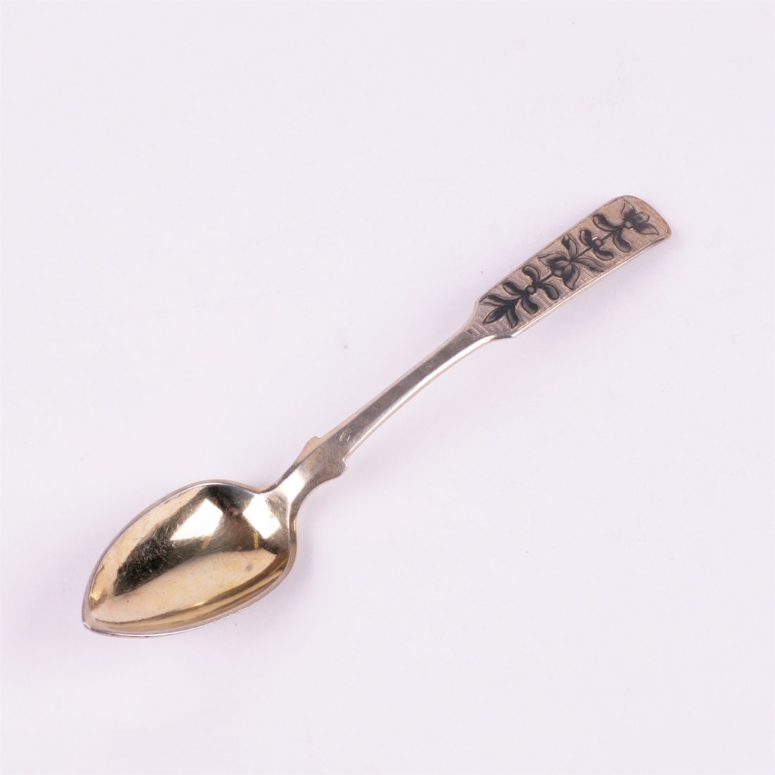Silver spoon. Moscow, 1838y. — image 2