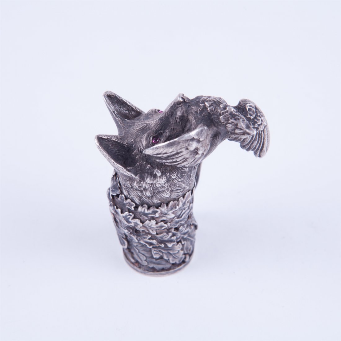 Silver tip for walking stick. — image 2