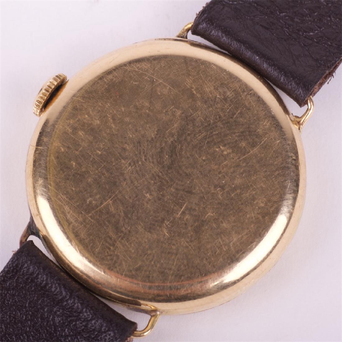 "Cyma" 18K gold men's wristwatch — image 4