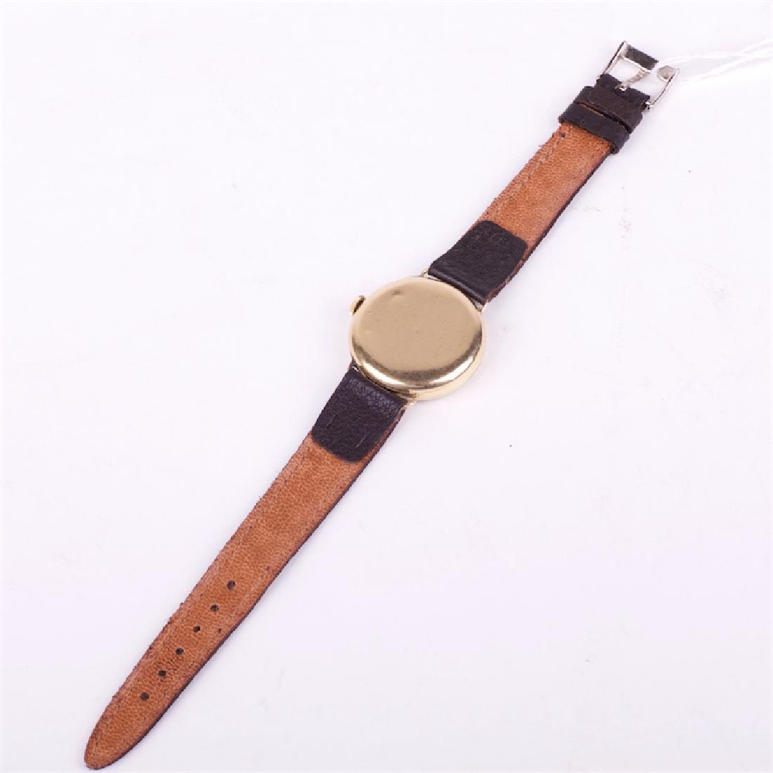 "Cyma" 18K gold men's wristwatch — image 6