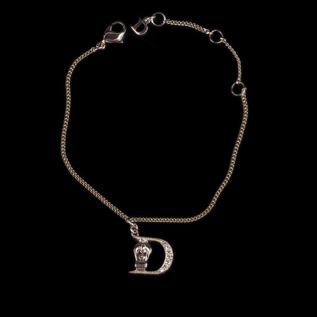 Dior hand bracelet with the pendant — image 1