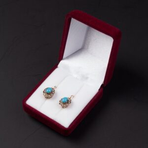 Russian imperial earrings. — image 1